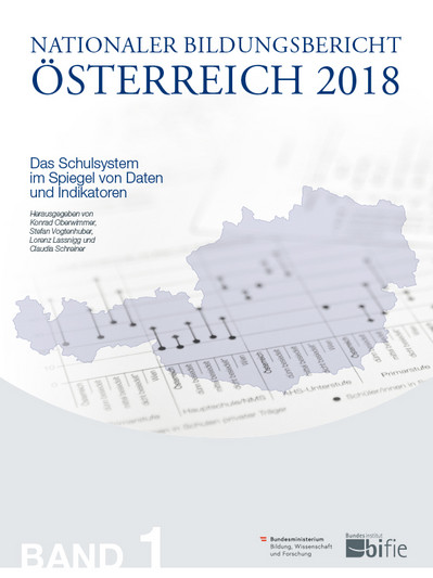 Titelseite der Publikation "Nationaler Bildungsbericht Österreich 2018 - Band 1"