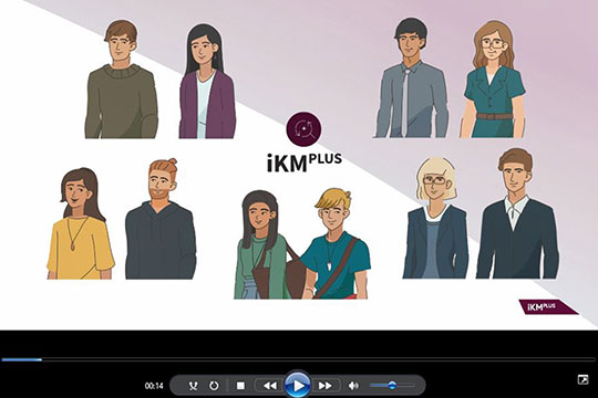 Screenshot des Videos zu allgemeinen Informationen der individuellen Kompetenzmessung PLUS