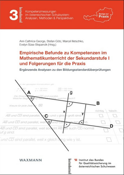Titelseite der Publikation "Empirische Befunde zu Kompetenzen im Mathematikunterricht der Sekundarstufe 1 und Folgerungen für die Praxis"