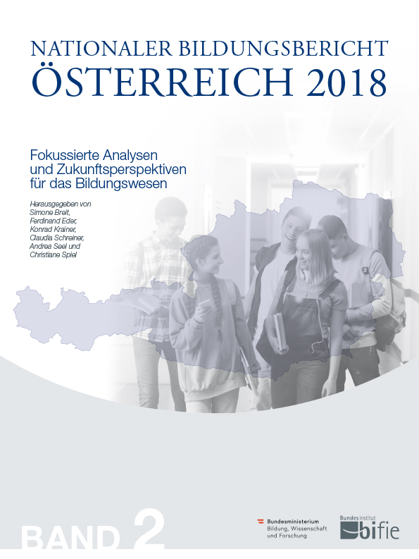 Titelseite der Publikation "Nationaler Bildungsbericht Österreich 2018 - Band 2"