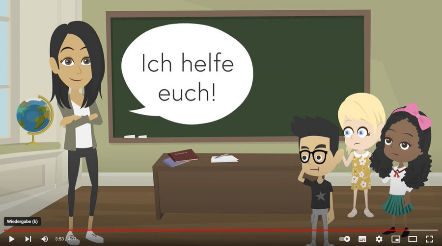 Ein Bildschirmfoto, das einen Ausschnitt aus dem Video zu iKM PLUS zeigt